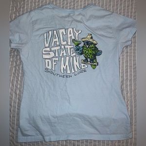 Southern Lure Vacay state of mind short sleeve graphic tee—Small